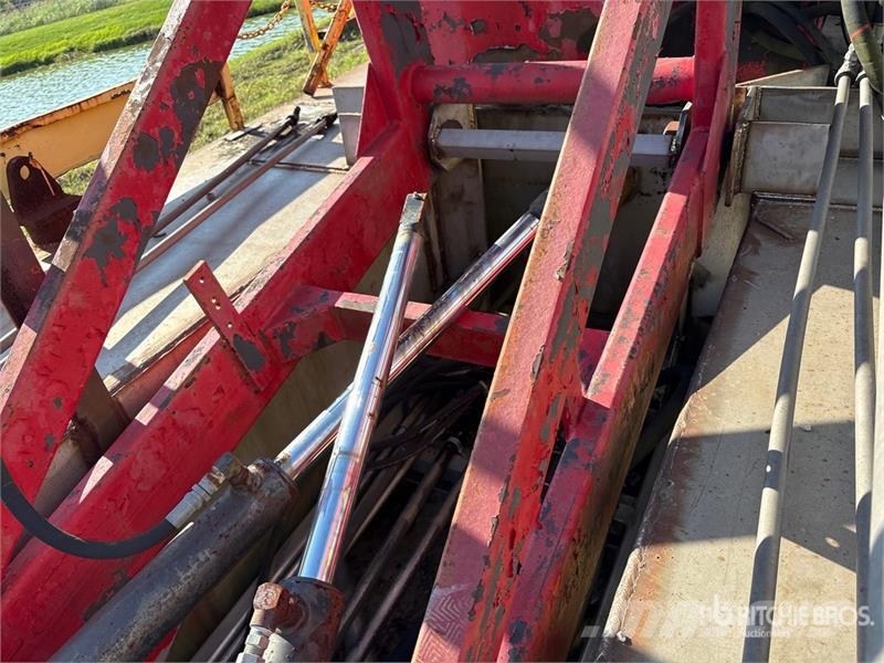  Dredge Barge Motores y engranajes