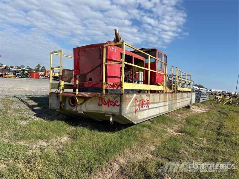  Dredge Barge Motores y engranajes