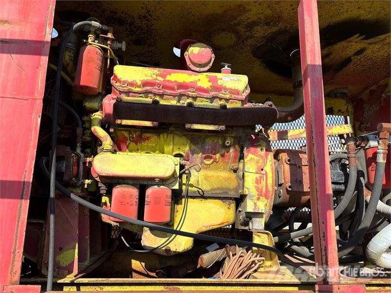  Dredge Barge Motores y engranajes