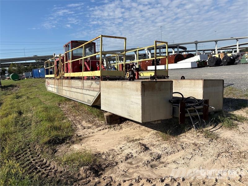  Dredge Barge Motores y engranajes