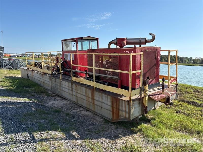  Dredge Barge Motores y engranajes