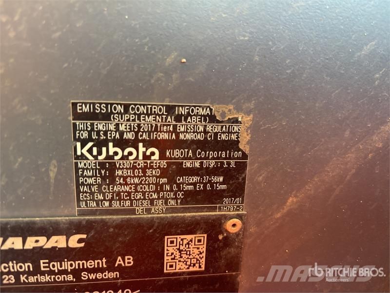Dynapac CA1400D Smooth Drum Compactor Egydobos hengerek