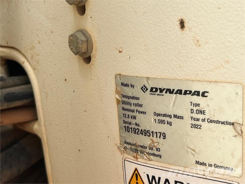 Dynapac D.ONE Trench Compactor ضاغطات التربة