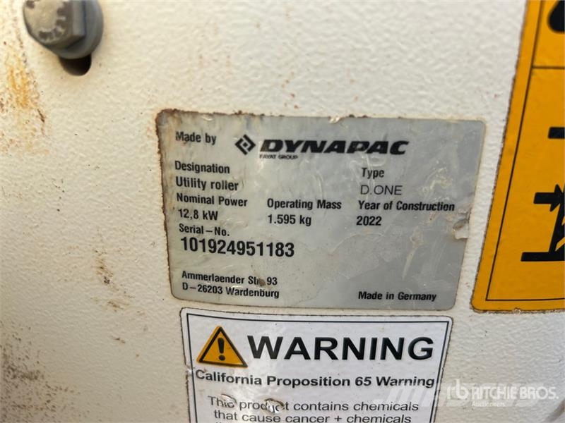 Dynapac D.ONE Trench Compactor ضاغطات التربة