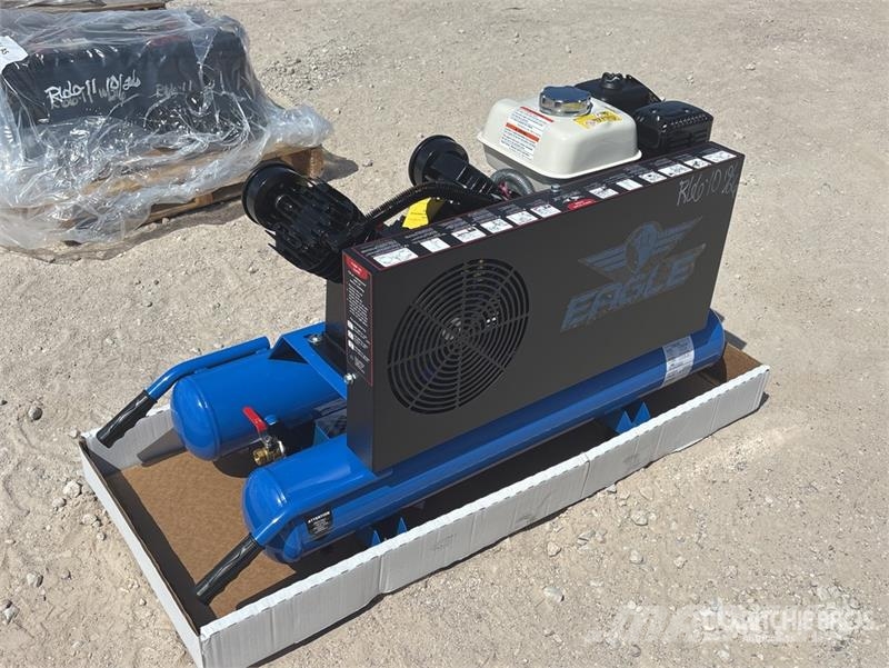 Eagle 5.5 hp Honda Twin tank Wheelbarrow 12.5cfm@100psi Kompresorji