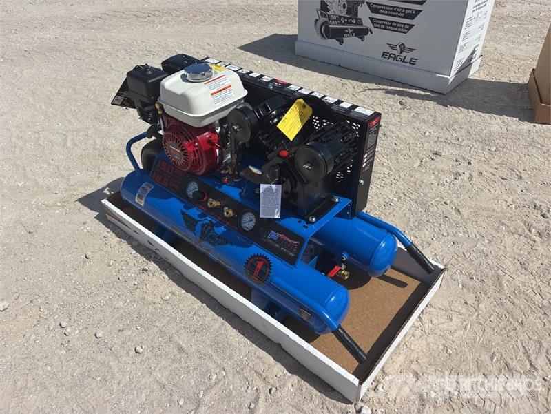 Eagle 5.5 hp Honda Twin tank Wheelbarrow 12.5cfm@100psi Kompresorji