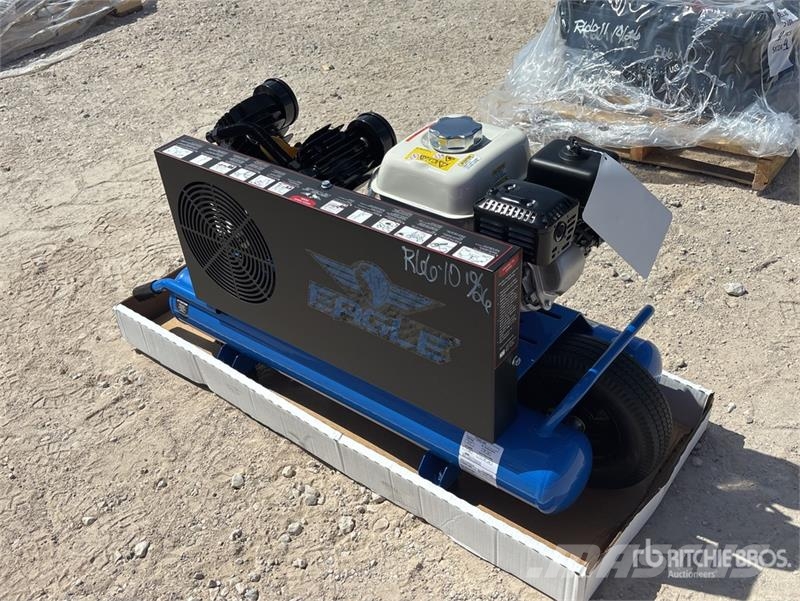 Eagle 5.5 hp Honda Twin tank Wheelbarrow 12.5cfm@100psi Kompresorji