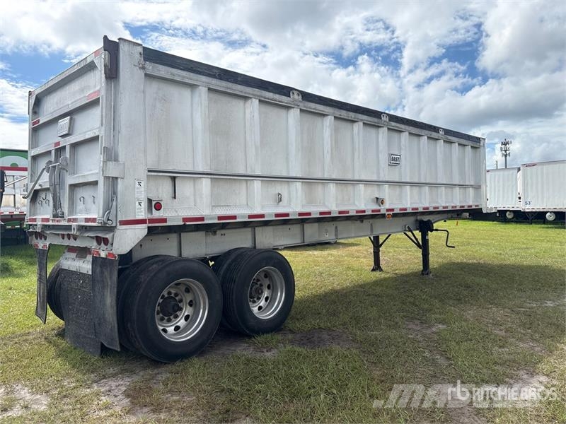 East Mfg 33 ft T/A Aluminum End Dump Trailer Kiper prikolice