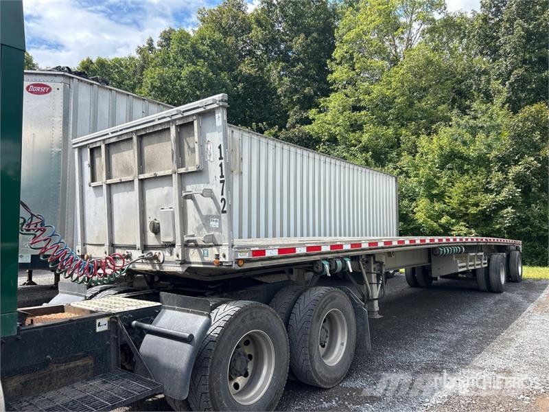 East Mfg BST II 48 ft T/A Spread Axle Flatbed Trailer Pritschenanhänger