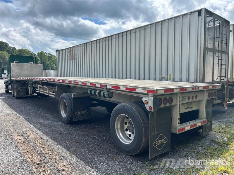 East Mfg BST II Flatbed Trailer Plataforma plana/laterales abatibles