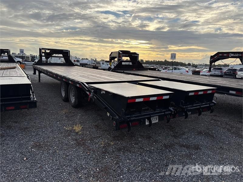 East Mfg Texas 30 ft T/A Gooseneck Equipment Trailer Autotransport-Anhänger