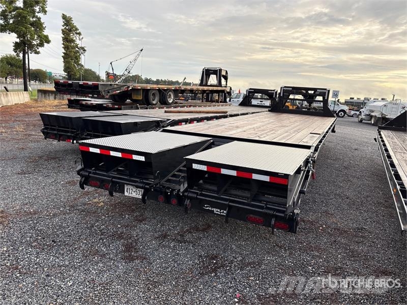 East Mfg Texas 30 ft T/A Gooseneck Equipment Trailer Autotransport-Anhänger