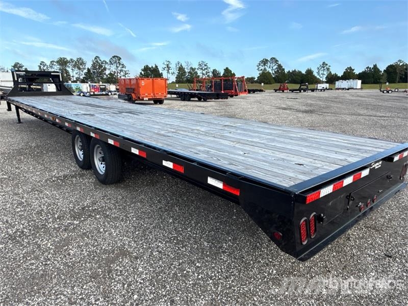 East Mfg Texas 38 ft T/A Gooseneck Equipment Trailer Prikolice za autotransportere