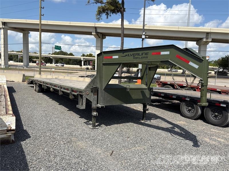 East Mfg Texas 40 ft T/A Gooseneck Equipment Trailer Remolques para transporte de vehículos