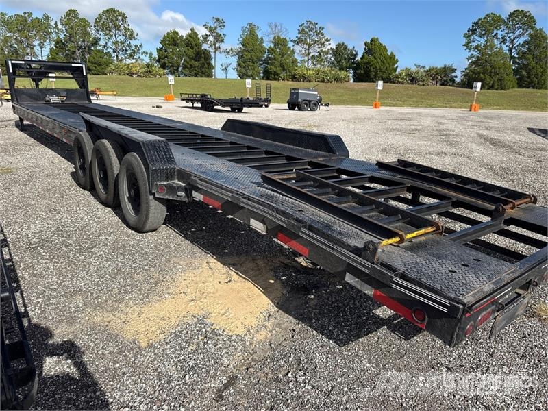 East Mfg Texas 44 ft Tri/A Gooseneck Equipment Trailer Auto pārvadāšanas treileri