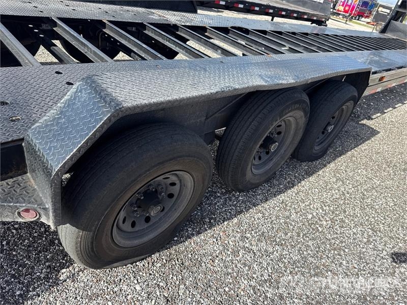 East Mfg Texas 44 ft Tri/A Gooseneck Equipment Trailer Auto pārvadāšanas treileri