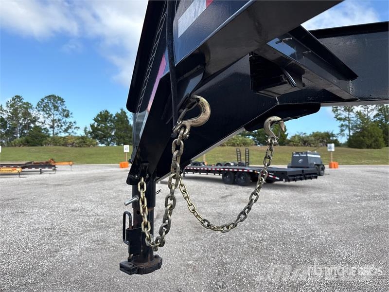 East Mfg Texas 44 ft Tri/A Gooseneck Equipment Trailer Auto pārvadāšanas treileri