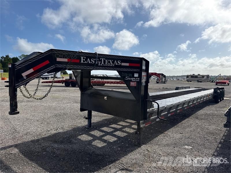 East Mfg Texas 44 ft Tri/A Gooseneck Equipment Trailer Auto pārvadāšanas treileri