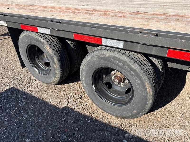 East Mfg Texas Trailers 40 ft T/A Gooseneck Flatbed Trailer 플랫베드/드롭사이드 트레일러