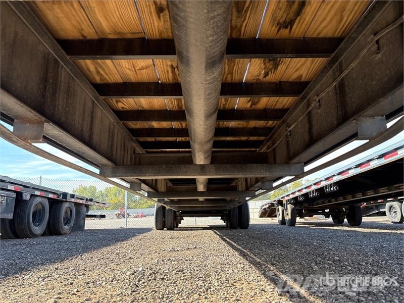 East Mfg Texas Trailers 40 ft T/A Gooseneck Flatbed Trailer 플랫베드/드롭사이드 트레일러
