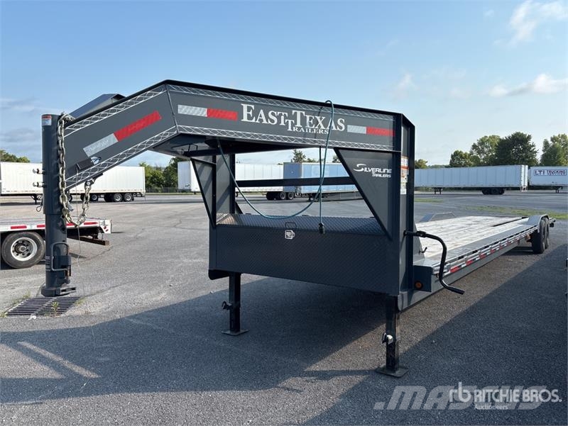 East Mfg Texas Trailers 40 ft T/A Gooseneck Equipment Trail Прицепы-Автовозы