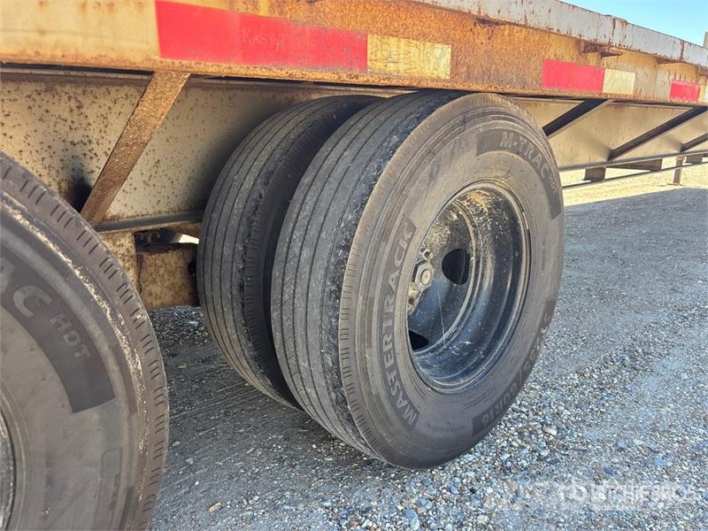 East Mfg Texas Trailers 40 ft T/A Gooseneck Equipment Trail Prikolice za prevoz vozil