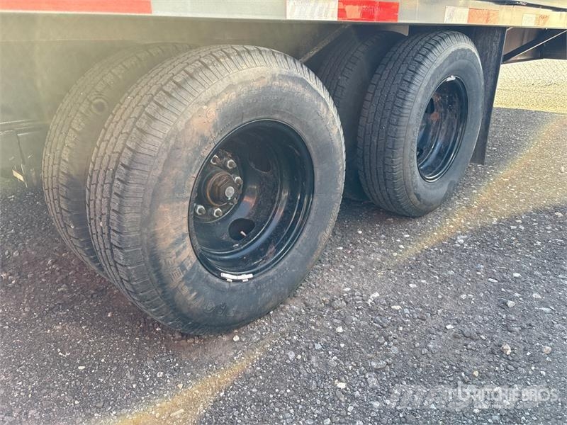 East Mfg Texas Trailers 40 ft T/A Gooseneck Flatbed Trailer 플랫베드/드롭사이드 트레일러