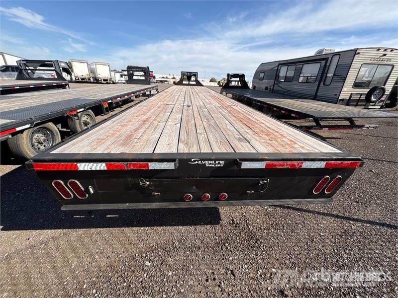 East Mfg Texas Trailers 40 ft T/A Gooseneck Flatbed Trailer 플랫베드/드롭사이드 트레일러