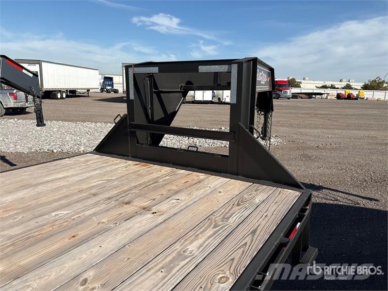 East Mfg Texas Trailers 40 ft T/A Gooseneck Flatbed Trailer 플랫베드/드롭사이드 트레일러