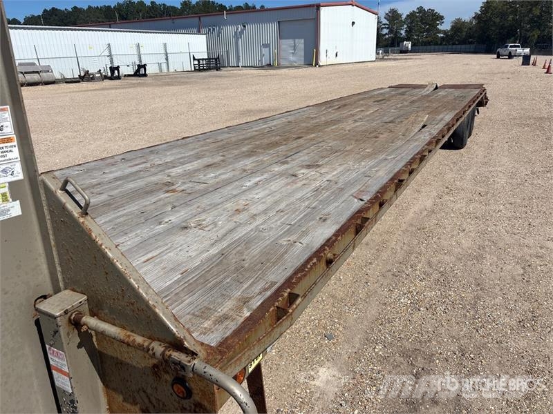 East Mfg Texas Trailers 40 ft T/A Gooseneck Equipment Trail Prikolice za prevoz vozil