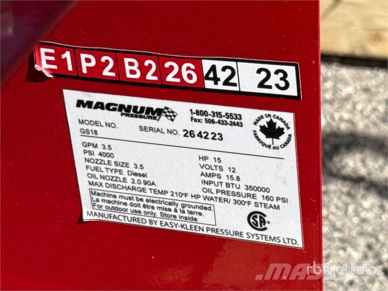 Easy-Kleen Magnum Gold Pressure Washer (Unused) Hand Wasserdruckreiniger