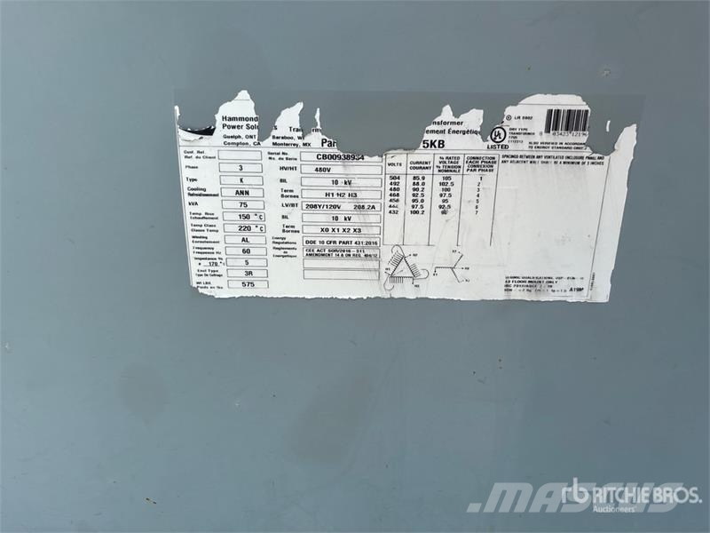 Eaton Distribution Panel 기타 부품