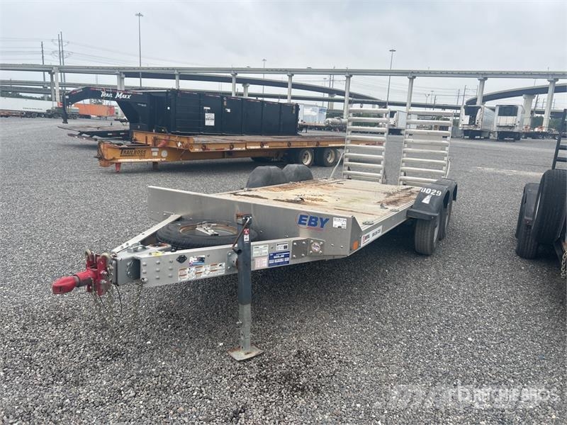 EBY 16 ft T/A Equipment Trailer Auto pārvadāšanas treileri
