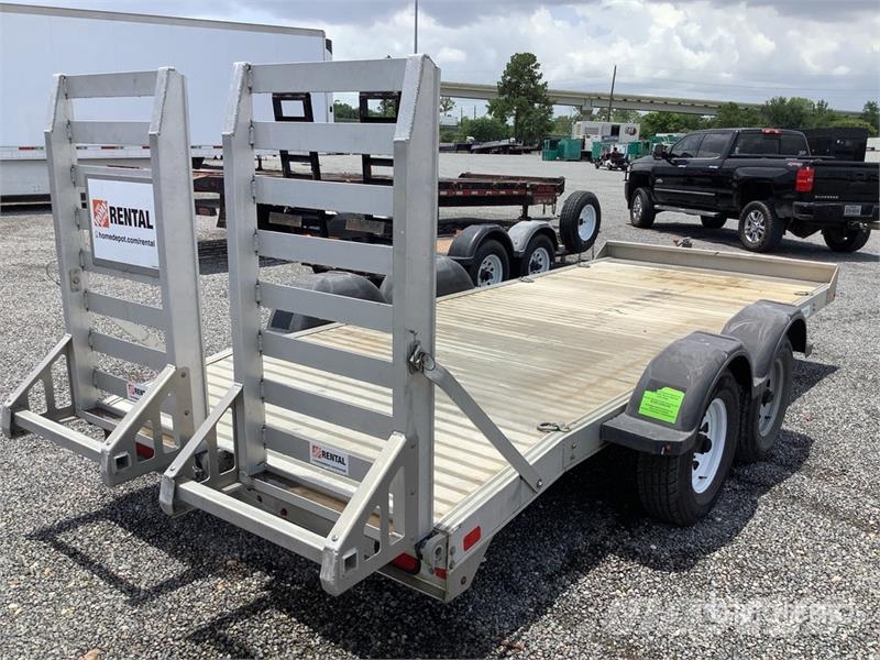EBY 16 ft T/A Equipment Trailer Auto pārvadāšanas treileri