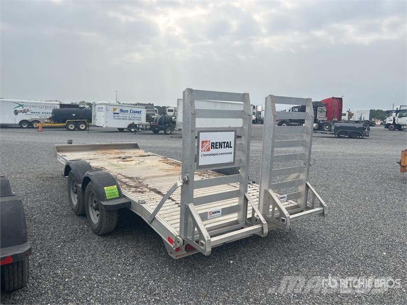 EBY 16 ft T/A Equipment Trailer Auto pārvadāšanas treileri