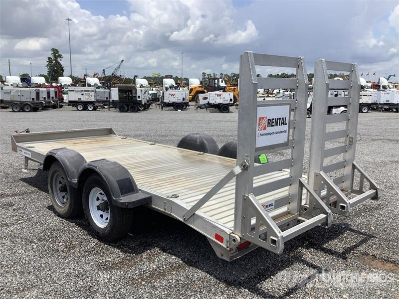 EBY 16 ft T/A Equipment Trailer Auto pārvadāšanas treileri