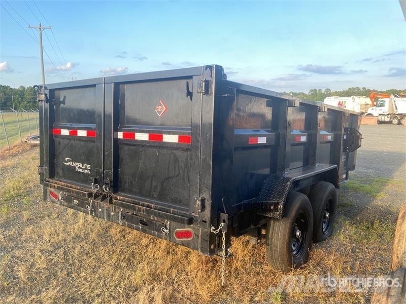 ED Trailers 14 ft T/A End Dump Trailer Самоскиди