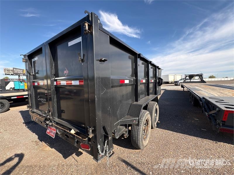 ED Trailers 14 ft T/A Dump Utility Trailer 티퍼 트레일러