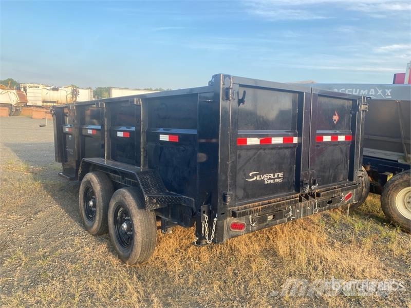 ED Trailers 14 ft T/A End Dump Trailer Самоскиди