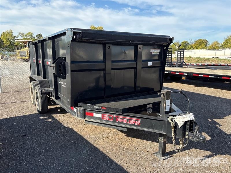 ED Trailers 14 ft T/A Dump Utility Trailer 티퍼 트레일러