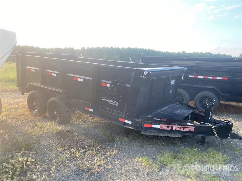 ED Trailers 14 ft T/A End Dump Trailer Самоскиди