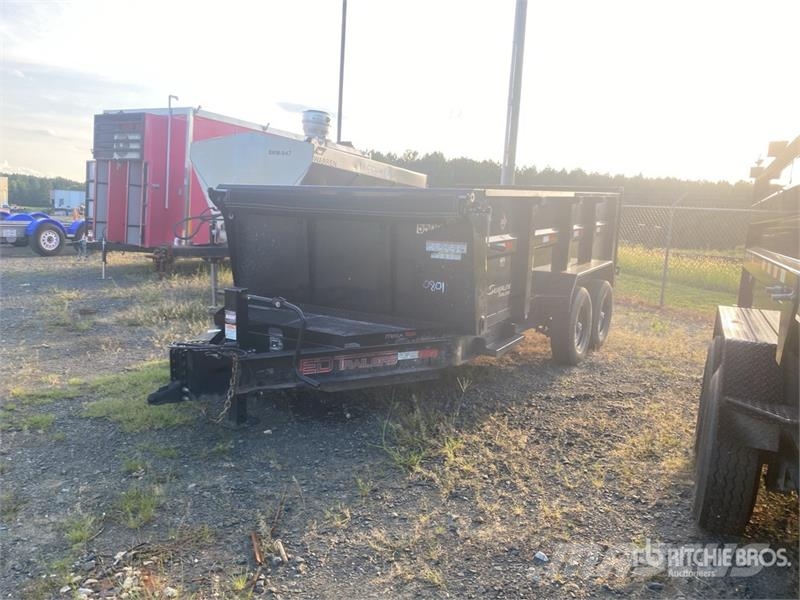ED Trailers 14 ft T/A End Dump Trailer Самоскиди