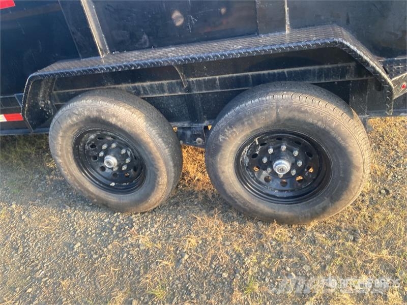 ED Trailers 14 ft T/A End Dump Trailer Самоскиди