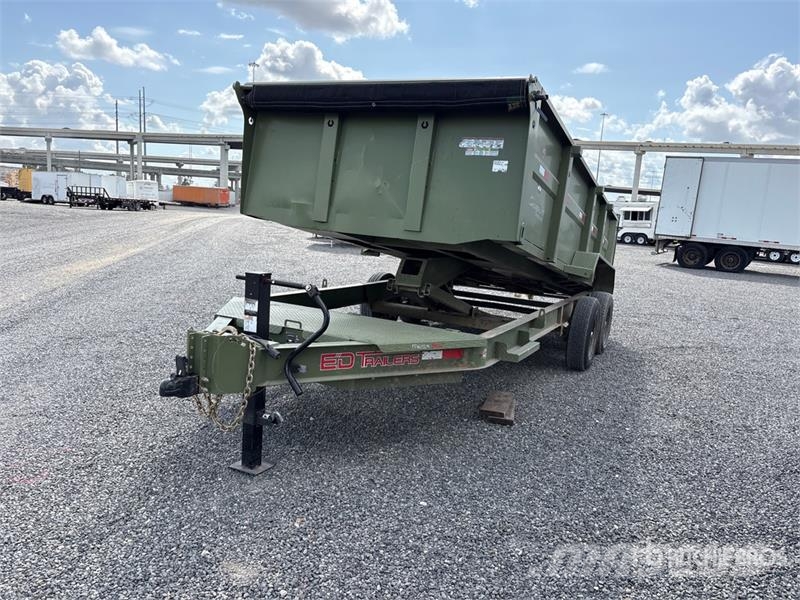 ED Trailers 16 ft T/A Dump Utility Trailer Remorque benne