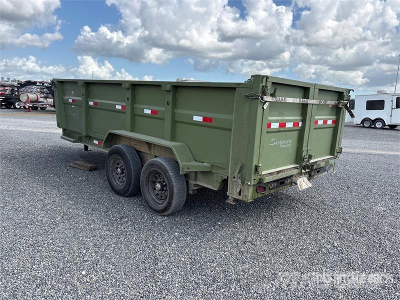 ED Trailers 16 ft T/A Dump Utility Trailer Remorque benne