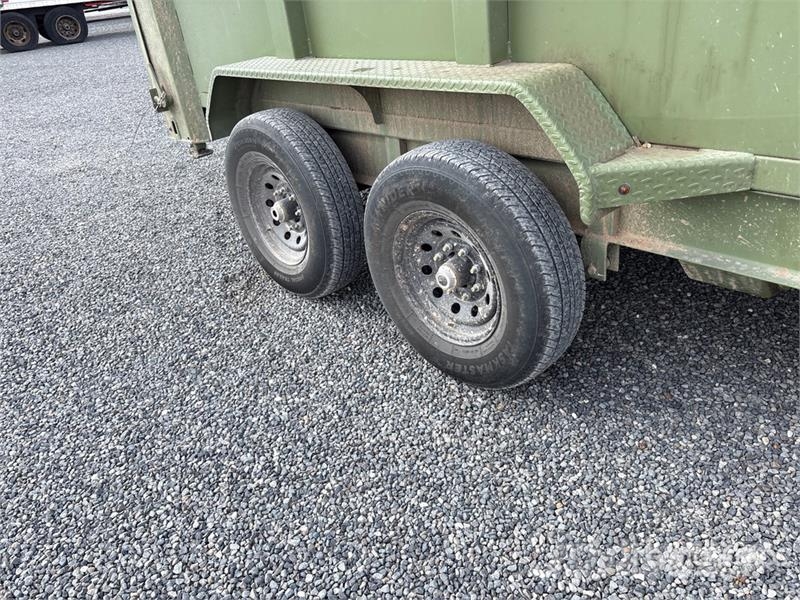 ED Trailers 16 ft T/A Dump Utility Trailer Remorque benne