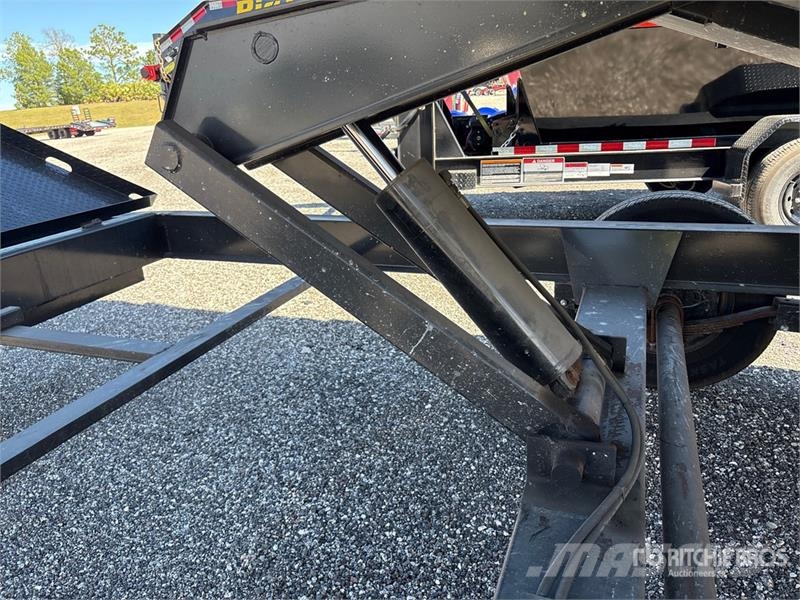 ED Trailers 17 ft T/A Dump Utility Trailer Reboques basculantes