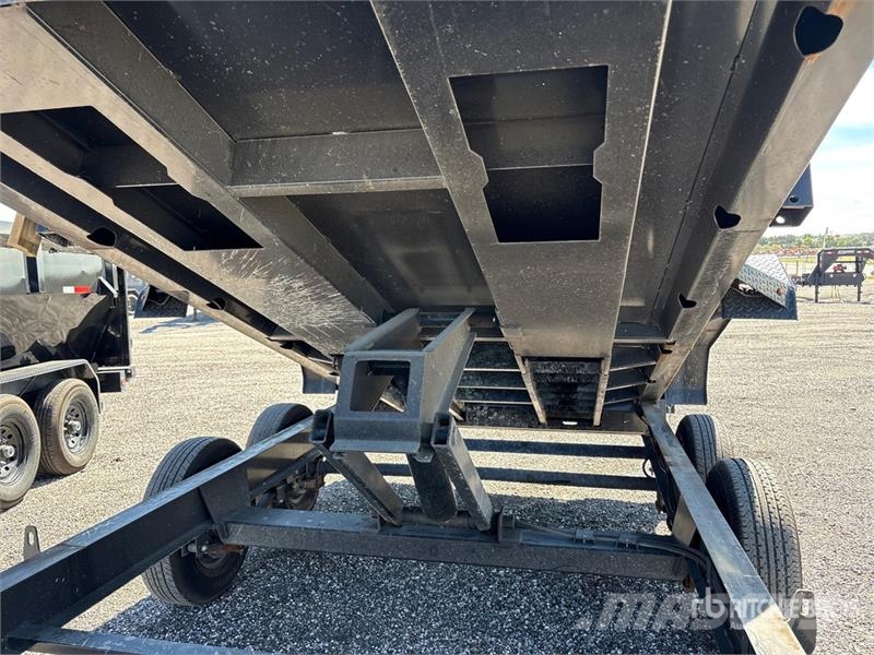 ED Trailers 17 ft T/A Dump Utility Trailer Reboques basculantes