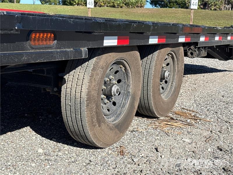 ED Trailers 40 ft T/A Gooseneck Equipment Trailer 차량 운반용 트레일러