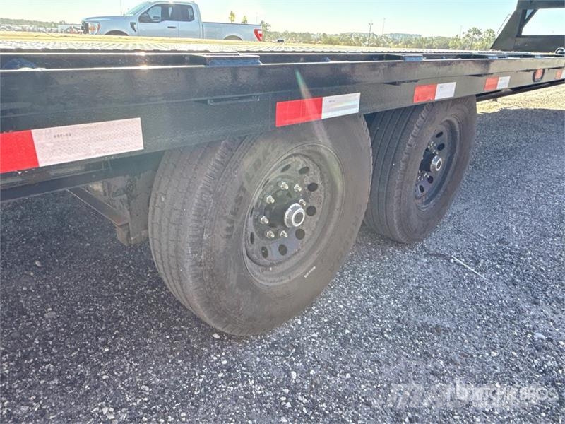 ED Trailers 40 ft T/A Gooseneck Equipment Trailer 차량 운반용 트레일러